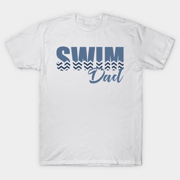 Swim Dad T-Shirt by pitulas